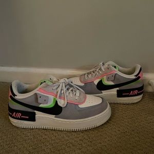 Nike shadow air force ones size 9 woman’s